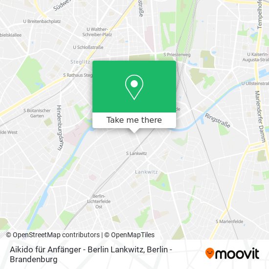 Aikido für Anfänger - Berlin Lankwitz map