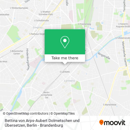 Карта Bettina von Arps-Aubert Dolmetschen und Übersetzen