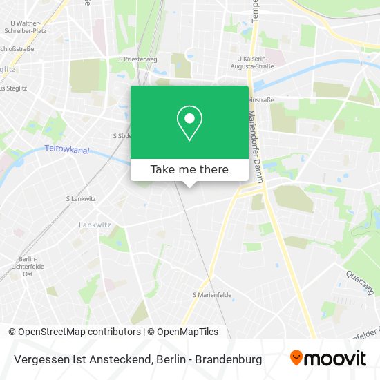 Vergessen Ist Ansteckend map