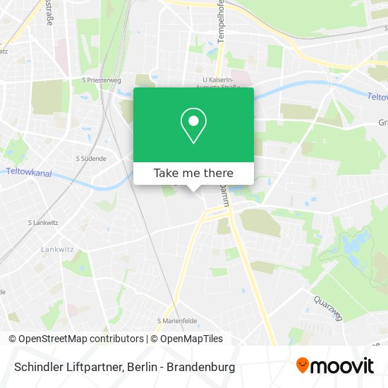 Schindler Liftpartner map