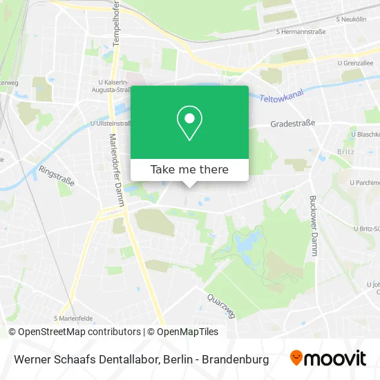 Карта Werner Schaafs Dentallabor