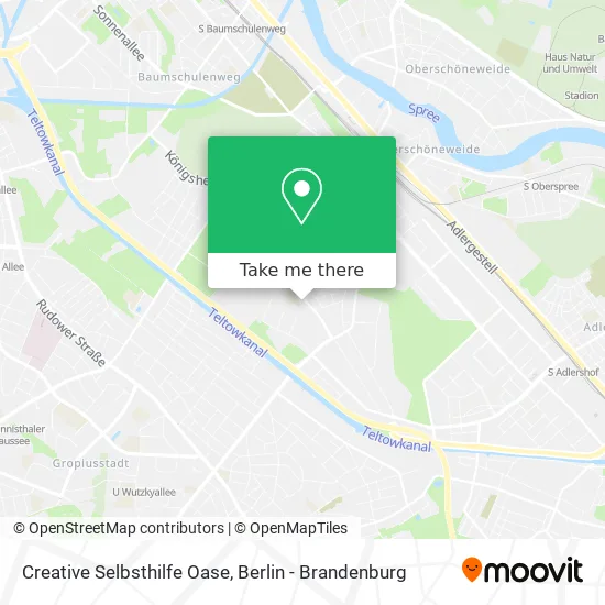 Карта Creative Selbsthilfe Oase