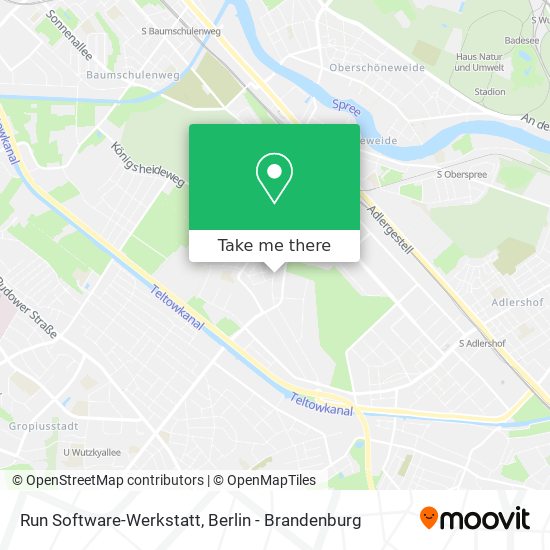 Run Software-Werkstatt map