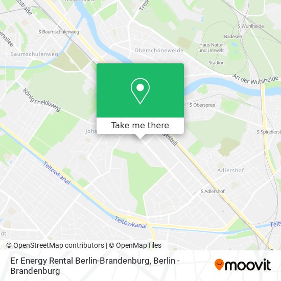 Er Energy Rental Berlin-Brandenburg map