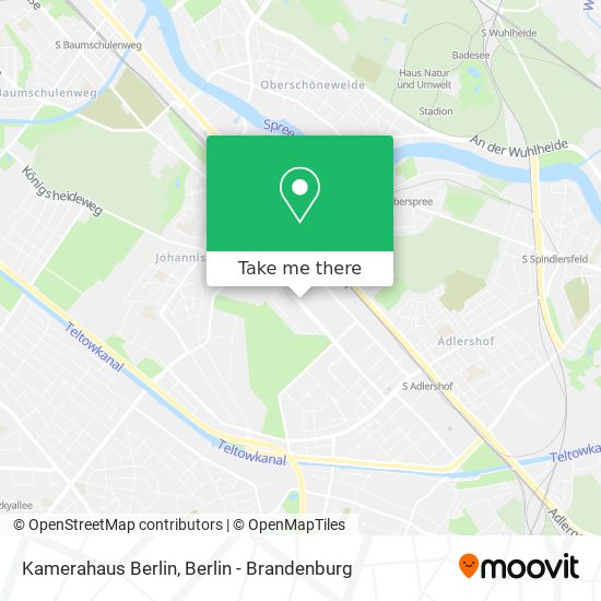 Kamerahaus Berlin map