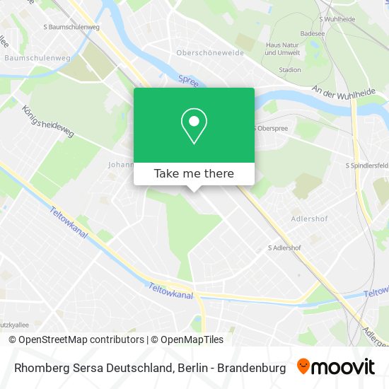 Rhomberg Sersa Deutschland map