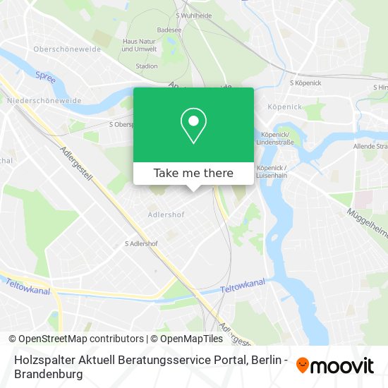 Карта Holzspalter Aktuell Beratungsservice Portal