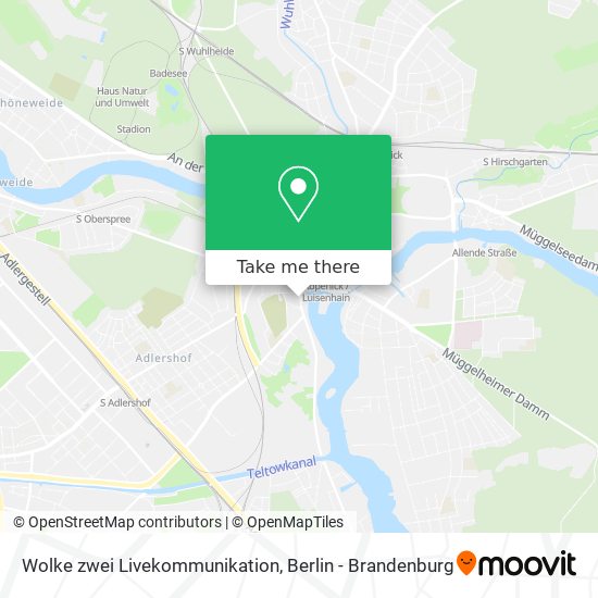 Wolke zwei Livekommunikation map