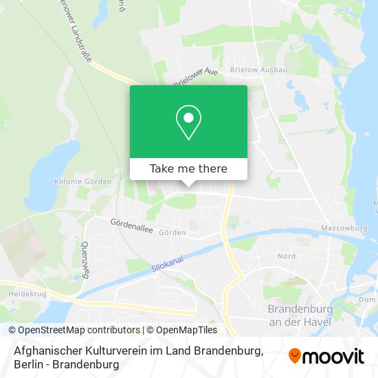 Afghanischer Kulturverein im Land Brandenburg map