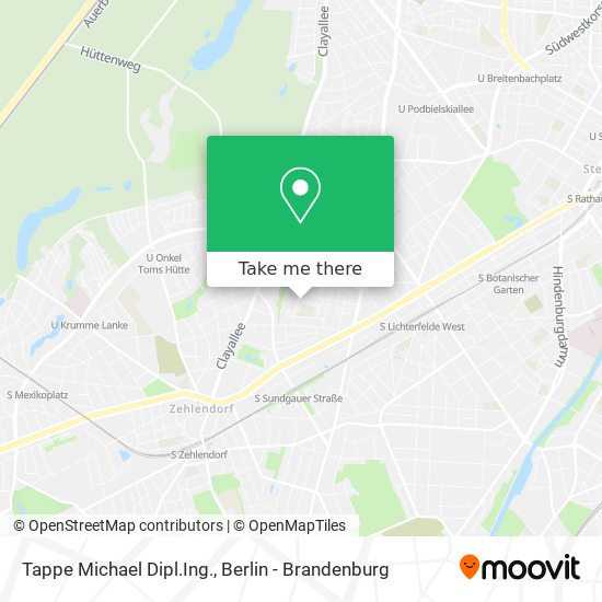 Tappe Michael Dipl.Ing. map