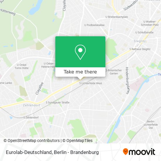 Eurolab-Deutschland map