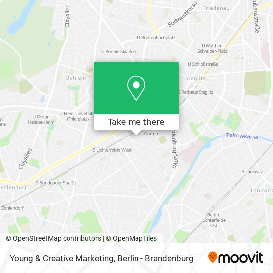 Young & Creative Marketing map