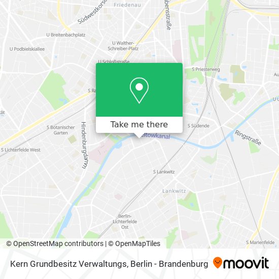 Kern Grundbesitz Verwaltungs map