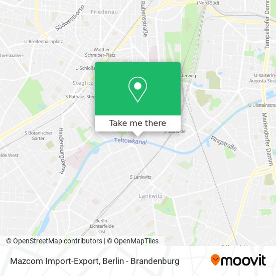 Mazcom Import-Export map