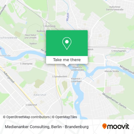 Карта Medienanker Consulting