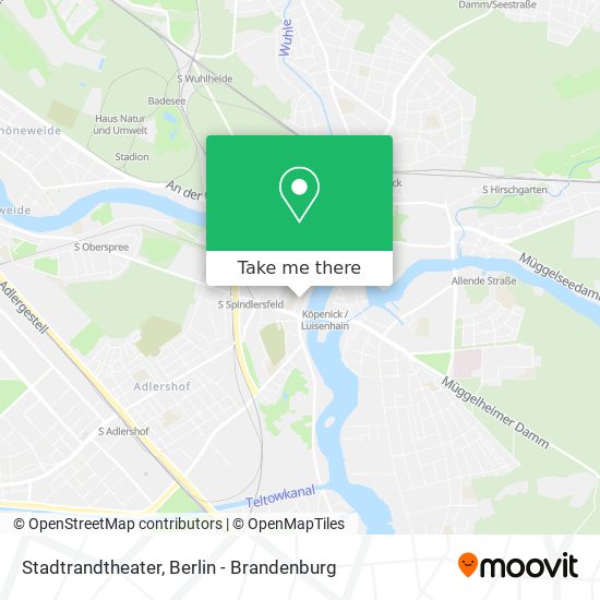 Stadtrandtheater map