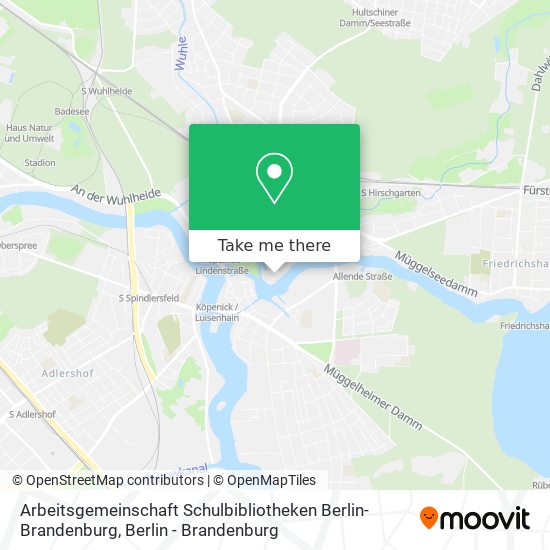 Arbeitsgemeinschaft Schulbibliotheken Berlin-Brandenburg map