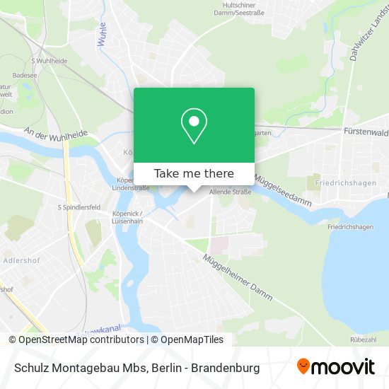 Schulz Montagebau Mbs map