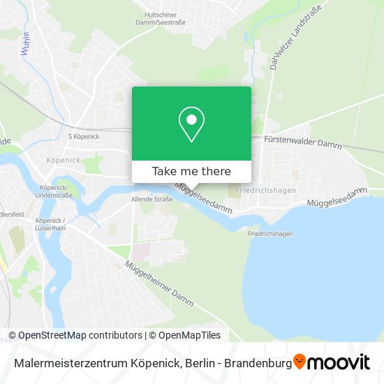 Malermeisterzentrum Köpenick map