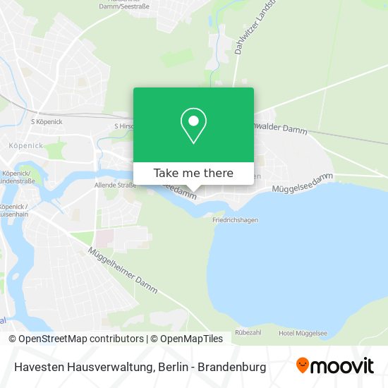 Карта Havesten Hausverwaltung