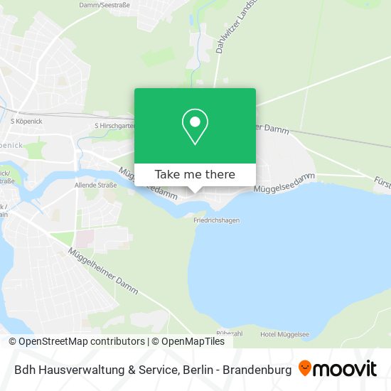 Bdh Hausverwaltung & Service map