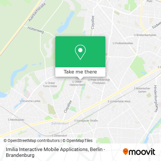 Карта Imilia Interactive Mobile Applications