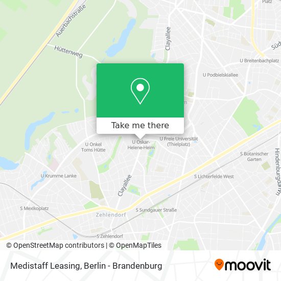 Medistaff Leasing map