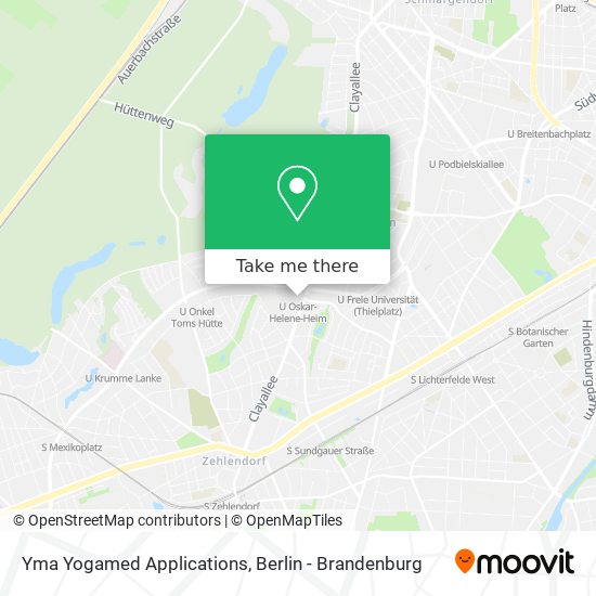 Yma Yogamed Applications map
