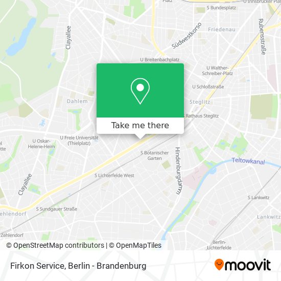 Firkon Service map