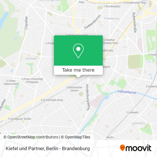 Kiefel und Partner map