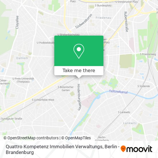 Quattro Kompetenz Immobilien Verwaltungs map