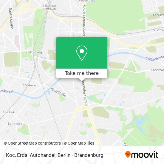 Koc, Erdal Autohandel map