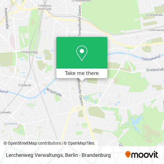Lerchenweg Verwaltungs map