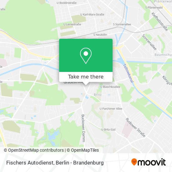 Fischers Autodienst map