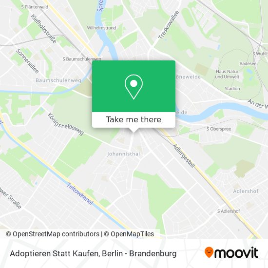 Adoptieren Statt Kaufen map