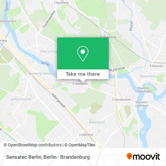 Sensatec Berlin map