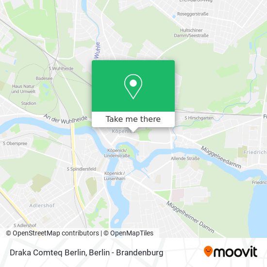 Draka Comteq Berlin map