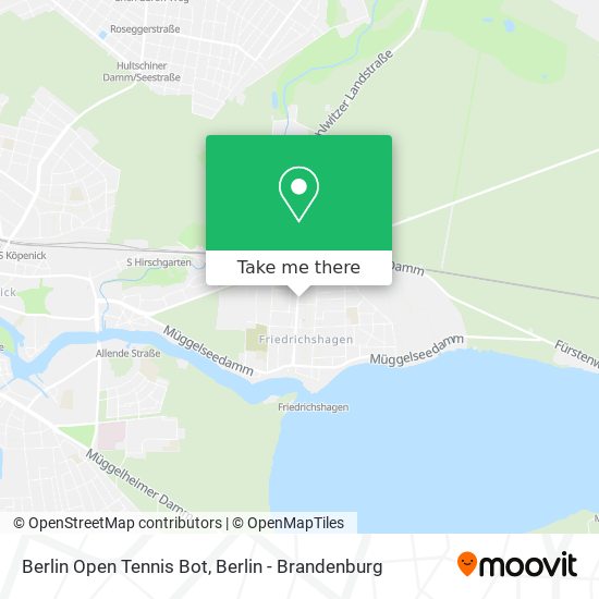 Berlin Open Tennis Bot map