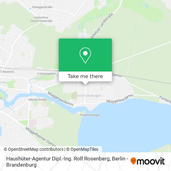 Haushüter-Agentur Dipl.-Ing. Rolf Rosenberg map