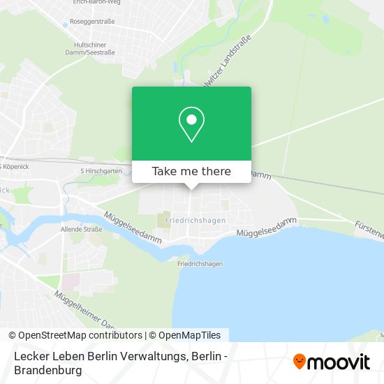 Lecker Leben Berlin Verwaltungs map