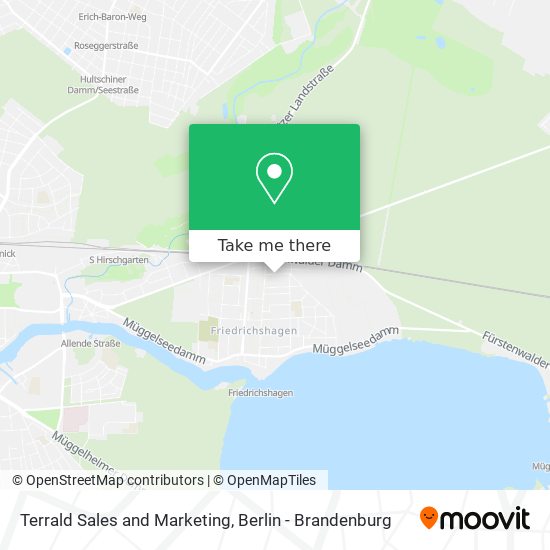 Terrald Sales and Marketing map