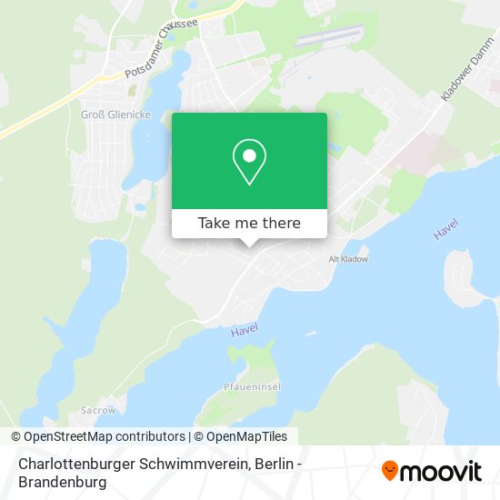 Charlottenburger Schwimmverein map