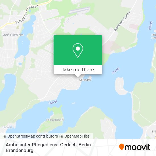 Ambulanter Pflegedienst Gerlach map