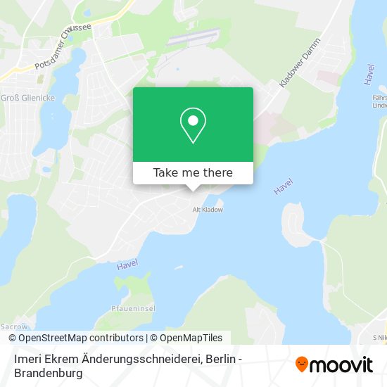 Imeri Ekrem Änderungsschneiderei map