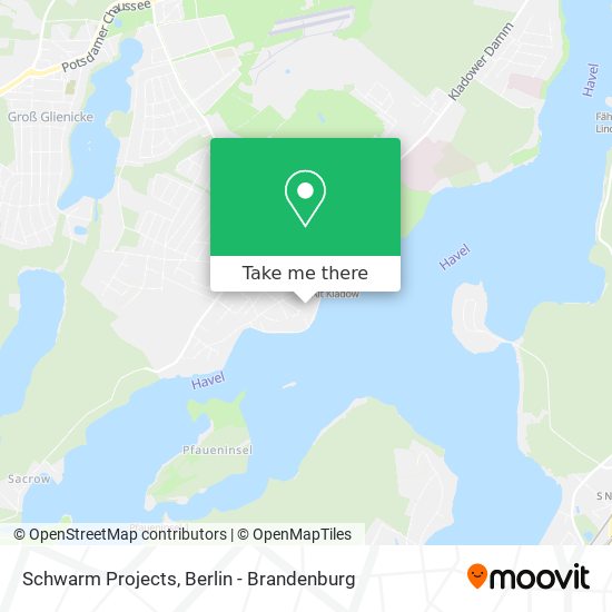 Schwarm Projects map