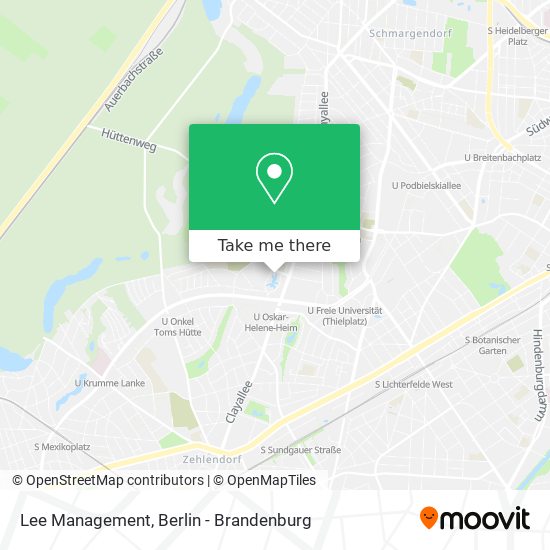 Lee Management map