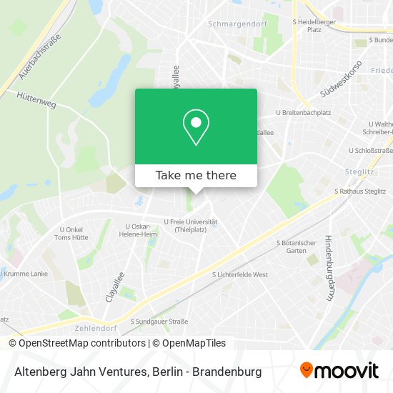 Карта Altenberg Jahn Ventures