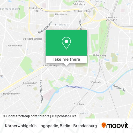 Körperwohlgefühl Logopädie map