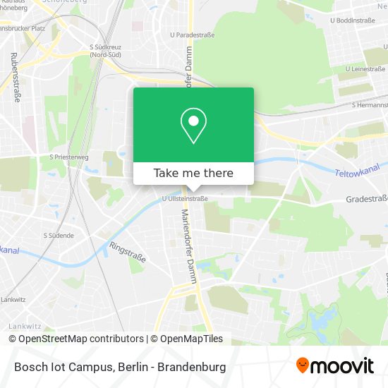 Bosch Iot Campus map
