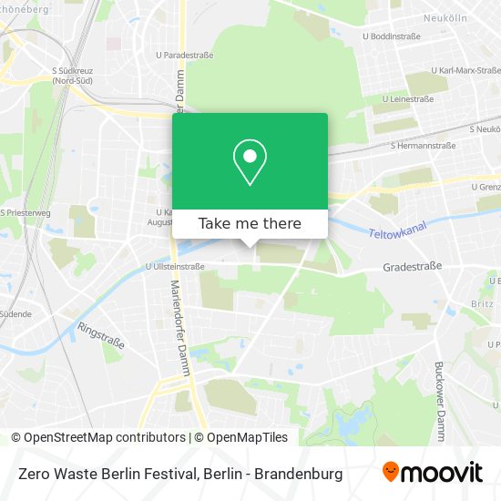 Карта Zero Waste Berlin Festival